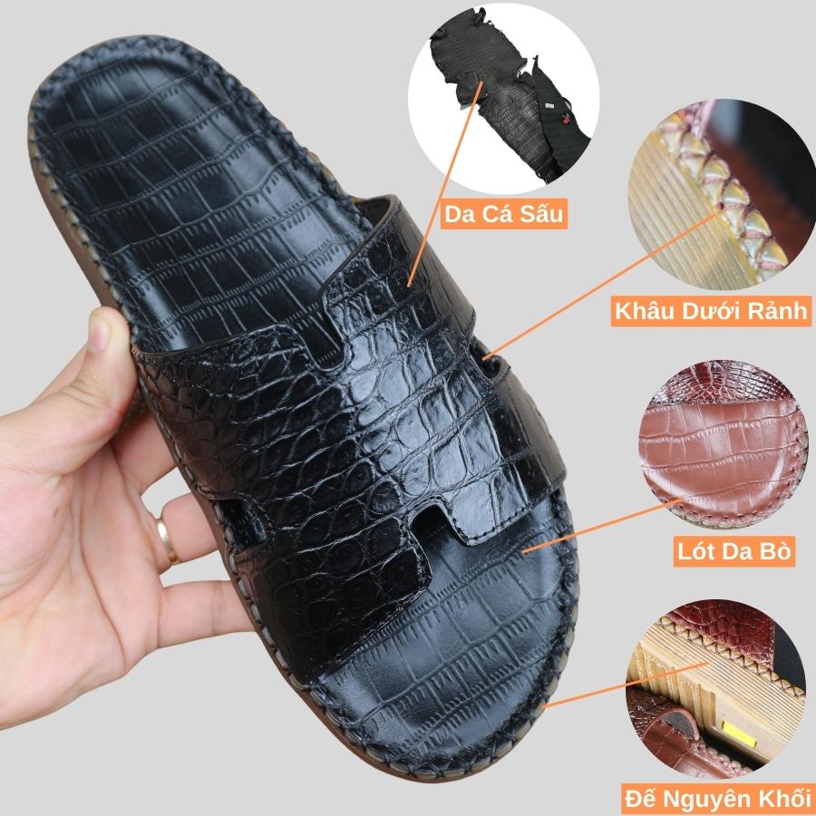 dép da cá sấu